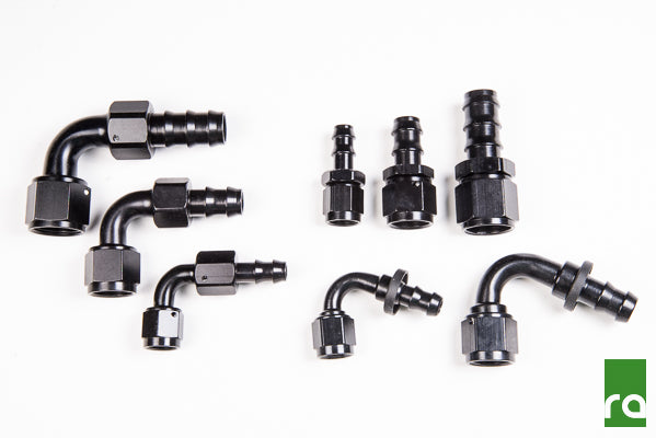 14-0201 PushLok Hose End 6AN Straight
