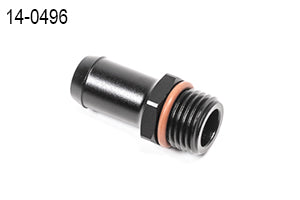 14-0496 6AN ORB to Barb for 1/2in Hose