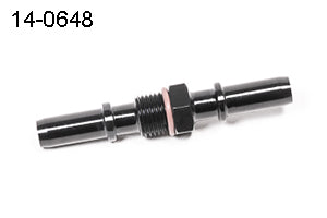 14-0648 6AN ORB Bulkhead 10mm SAE Male to Male