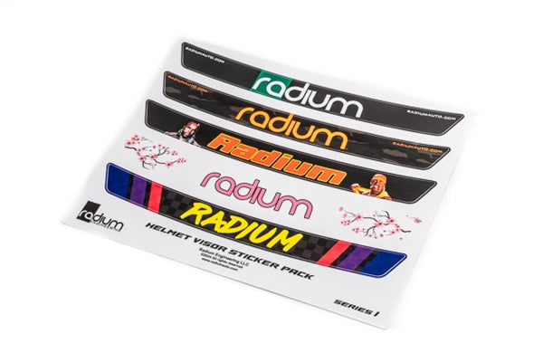 Helmet Visor Sticker Pack
