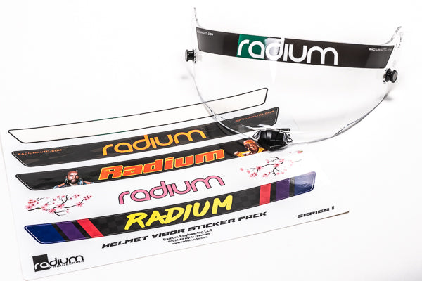 Helmet Visor Sticker Pack