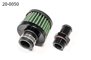 20-0050 10AN ORB Fitting to Air Filter