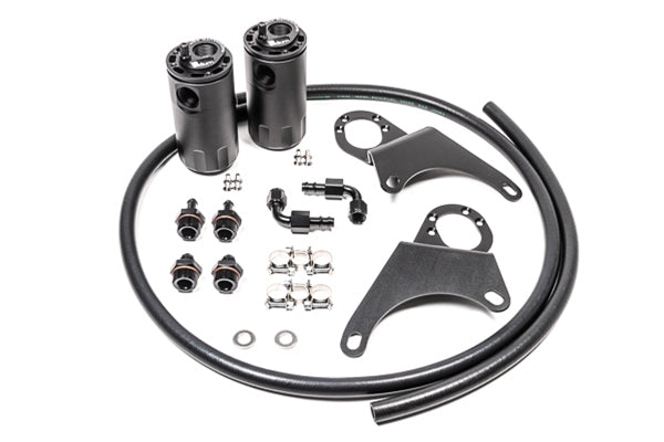 20-0118-FL Dual Catch Can Kit EVO 8-9 Fluid Lock