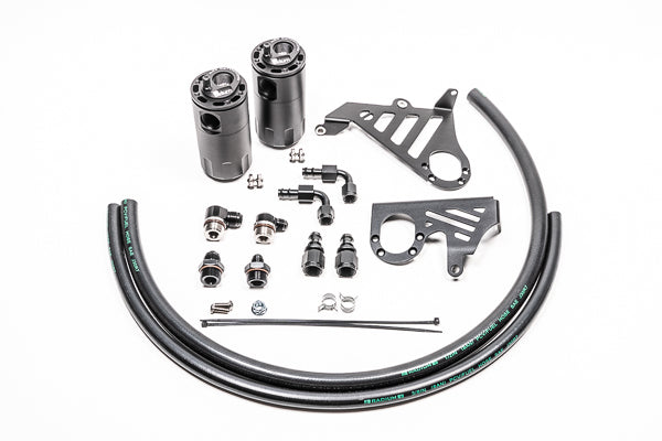 20-0358-FL Dual Catch Can Kit 15-18 Focus ST Fluid Lock