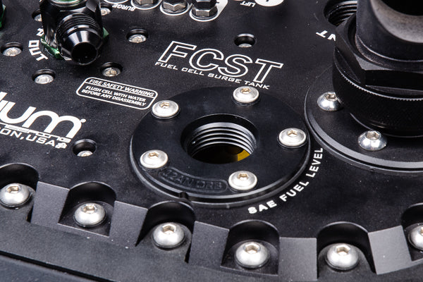 5-bolt to ORB adapter installed