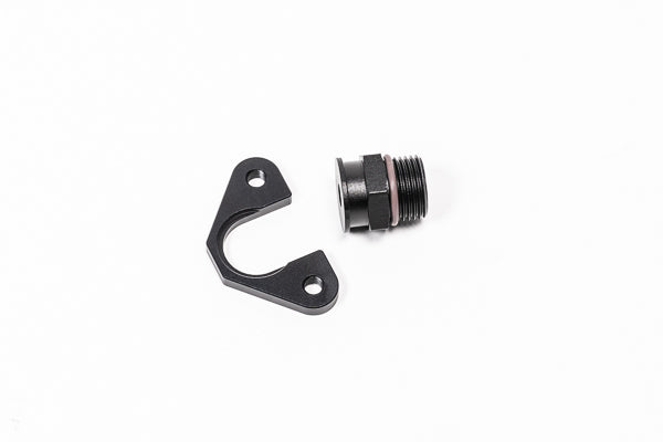 20-0595 FPR Adapter 8AN ORB 7mm Bore 39mm Offset M6
