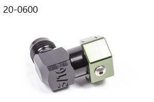 20-0600 5/16in SAE Female to 6AN Male Low Profile Elbow