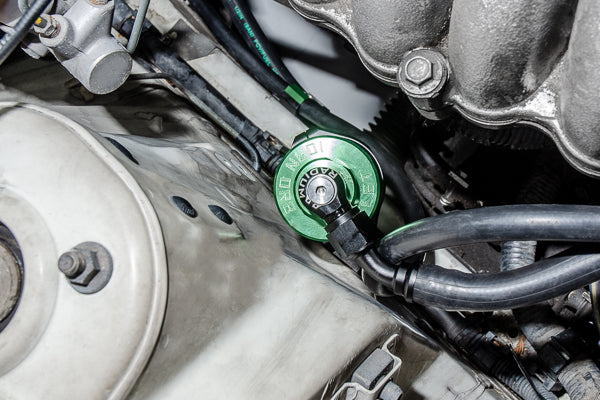 Fuel filter installed