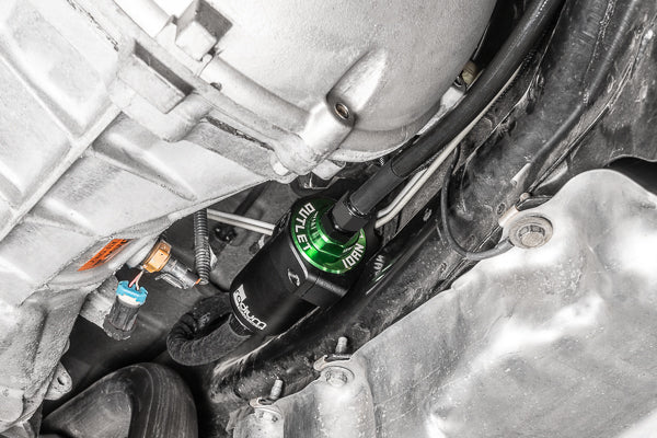 Fuel filter mounting location