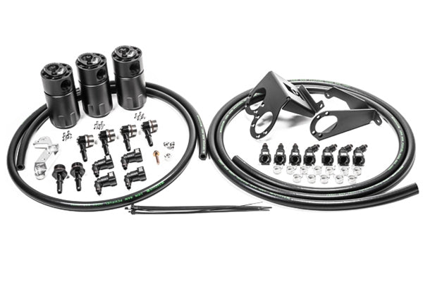 20-0987-FL Triple Catch Can Kit 14-19 Corvette LT1 Fluid Lock