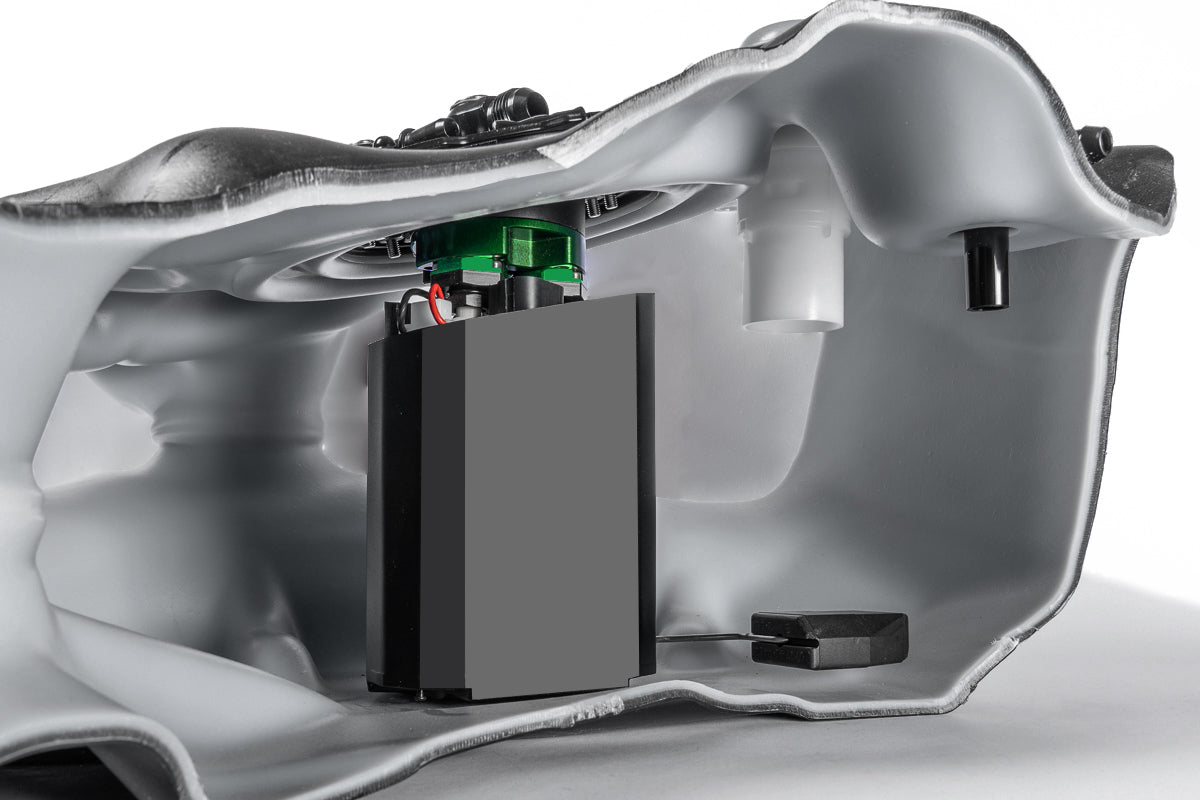 Fuel tank cutaway