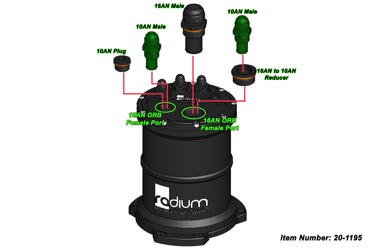 Fuel Surge Tank for External Pumps