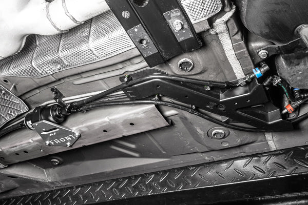 Camaro plumbing underside