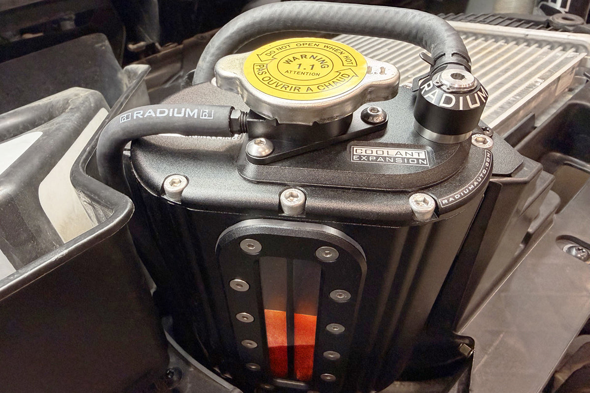 With OEM Pressure Cap