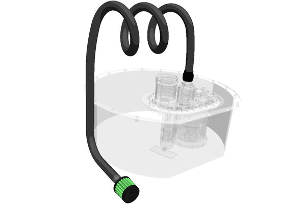 Vent routing diagram