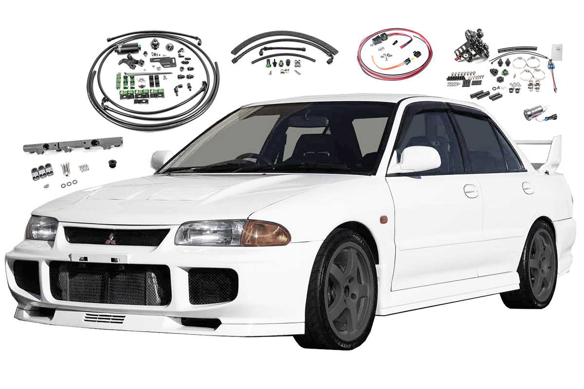 Fuel Delivery System, Mitsubishi EVO 1/2/3