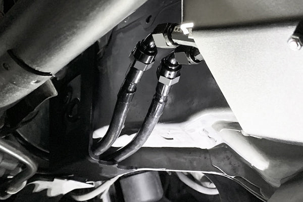 Dual feed merge at filter