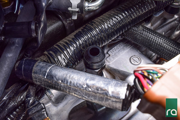 PCV delete fitting installed