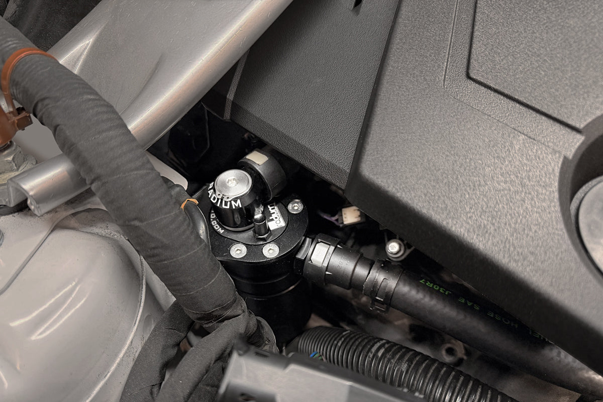Installed w/Engine Cover