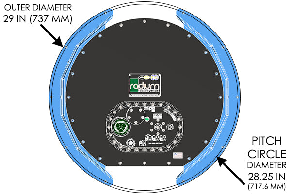 Product dimensions