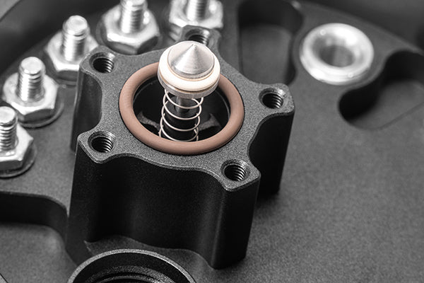 Integrated check valve internals